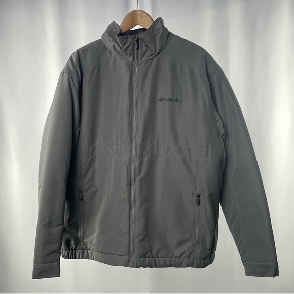 Columbia Full Zip Coat in Grey Size Extra Large - Picture 1 of 5